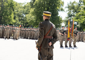 Karaliaus Mindaugo husarų batalionas paminėjo Panevėžio išvadavimo ir vėliavos dienos metines - 3