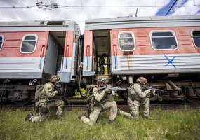 Pratybomis „Inžinierių griausmas“ sutvirtinta skirtingų pajėgų tarpusavio sąveiką - 1