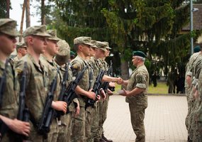 Bazinį kario kursą baigė LDK Kęstučio batalione tarnybą atliekantys kariai - 3