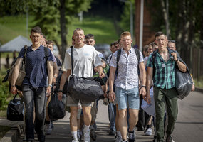 Parengtąjį Lietuvos kariuomenės rezervą papildė išskirtinė karo inžinierių laida  - 14