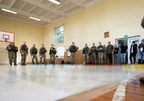 Baigėsi Krašto apsaugos savanorių pajėgų pratybos „Tvirtas skydas 6“ - 19