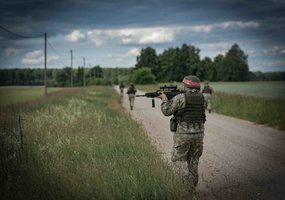 Baigėsi Krašto apsaugos savanorių pajėgų pratybos „Tvirtas skydas 6“ - 10