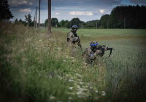 Baigėsi Krašto apsaugos savanorių pajėgų pratybos „Tvirtas skydas 6“ - 11