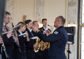 Karinių oro pajėgų Oro erdvės stebėjimo ir kontrolės valdyba paminėjo kovinės vėliavos įteikimo... - 10