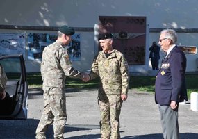Lietuvos ir Portugalijos kariuomenių vadai aptarė NATO gynybos planus ir rotacinių pajėgų... - 1