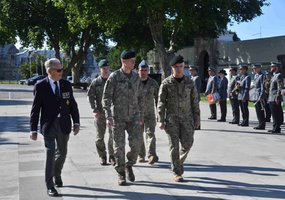 Lietuvos ir Portugalijos kariuomenių vadai aptarė NATO gynybos planus ir rotacinių pajėgų... - 2
