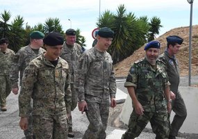 Lietuvos ir Portugalijos kariuomenių vadai aptarė NATO gynybos planus ir rotacinių pajėgų... - 7