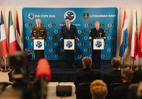 Kariuomenės vadas: „BALTOPS24 - aiški žinia priešui, kad NATO čia” - 2