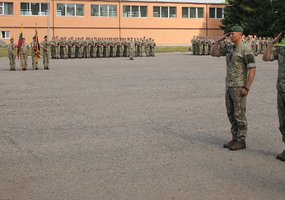 Lietuvos Respublikai prisiekė per 400 Nuolatinės privalomosios pradinės karo tarnybos karių - 2