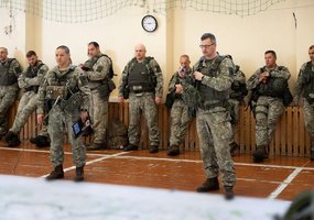 National Defence Volunteer Force wrapped Exercise Strong Shield 6 - 20