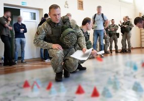 National Defence Volunteer Force wrapped Exercise Strong Shield 6 - 21