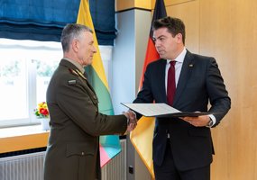 Highest state award of Germany bestowed on Chief of Defence - 13