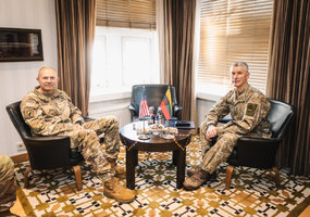 Chief of Defence and U.S. Chief of Staff of the Army discussed cooperation on creating the... - 2
