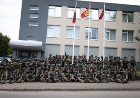 National Defence Volunteer Force wrapped Exercise Strong Shield 6 - 26