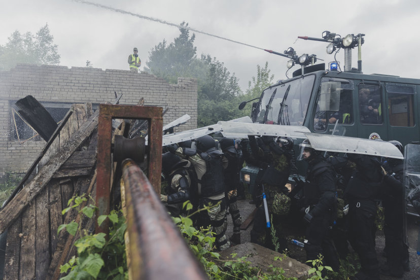 Šilutėje vyko Karo policijos pratybos “Šerifas2024”