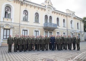 Lietuvos kariuomenės mokykloje išleistas Puskarininkių karjeros III pakopos kursas - 1