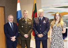 Kariuomenės vadui įteiktas valstybinis Nyderlandų Karalystės apdovanojimas - 4