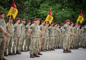 Pasikeitė dviejų Krašto apsaugos savanorių pajėgų rinktinių vadai - 1