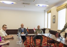 KPKT stiprina bendradarbiavimą su Sakartvelo Karo prievolės ir komplektavimo nacionaline agentūra - 2