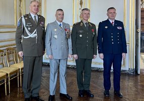Chief of Defence received the Legion of Honor order, highest state honors of France - 1