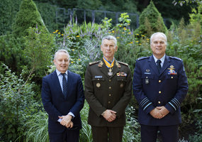Chief of Defence recognized with a state award of the Kingdom of the Netherlands - 4