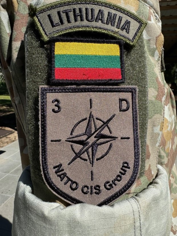 Signal and IS  Battalion troop on a mission in Iraq