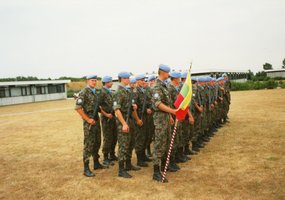Prieš 30 metų Lietuvos kariai išvyko į pirmąją tarptautinę operaciją - 1