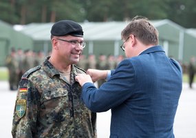 Tarnybą Lietuvoje pradeda naujos rotacijos NATO Priešakinių pajėgų bataliono kovinė grupė  - 9