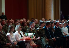 Gynybos štabo viršininko simboliai perduoti gen. mjr. Remigijui Baltrėnui - 4