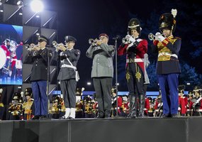 Trečią kartą nuskambėjo NATO karinių orkestrų festivalis „Military Tattoo Lithuania 2024“ - 10