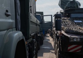 Vokietijos Padidinto budrumo brigados kariai atvyksta pratyboms į Lietuvą - 1