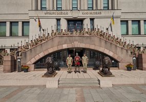 Lietuvos kariuomenės vyriausiuoju puskarininkiu paskirtas seržantas majoras Darius Masiulis - 5