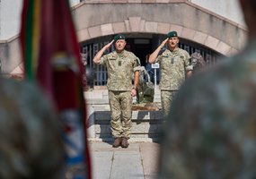 Lietuvos kariuomenės vyriausiuoju puskarininkiu paskirtas seržantas majoras Darius Masiulis - 8