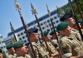 Lietuvos kariuomenės vyriausiuoju puskarininkiu paskirtas seržantas majoras Darius Masiulis - 9