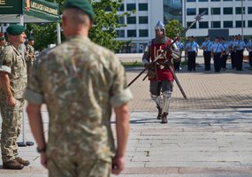 Lietuvos kariuomenės vyriausiuoju puskarininkiu paskirtas seržantas majoras Darius Masiulis - 10