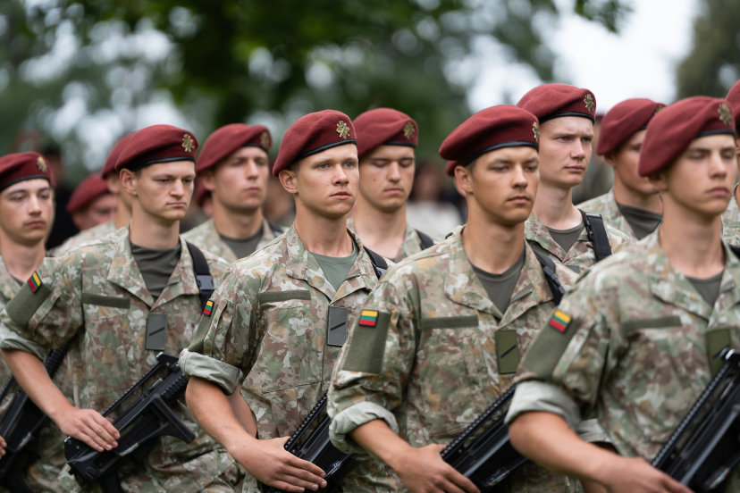 Daugiau nei 100 karių savanorių papildė KASP gretas