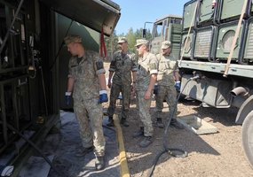 LDK Vytenio bendrosios paramos logistikos batalione baigėsi aktyviojo rezervo karių mokymai  - 1
