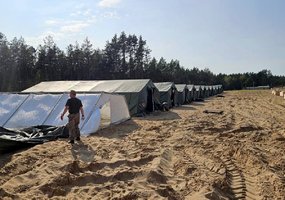 LDK Vytenio bendrosios paramos logistikos batalione baigėsi aktyviojo rezervo karių mokymai  - 2