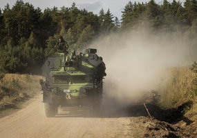 Baigėsi trijuose Lietuvos kariuomenės poligonuose vykusios tarptautinės ugnies paramos vienetų... - 8