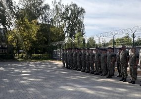 Į tarnybą Lietuvos kariuomenėje atvyko beveik 250 NPPKT ir 50 aktyviojo rezervo karių - 12
