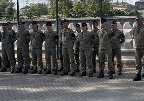 Į tarnybą Lietuvos kariuomenėje atvyko beveik 250 NPPKT ir 50 aktyviojo rezervo karių - 13