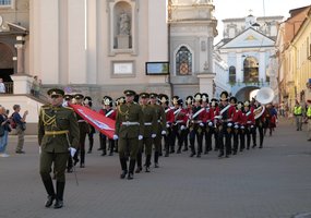 Lietuvos kariuomenė Oršos mūšio metines tradiciškai paminėjo pergalės eisena - 1
