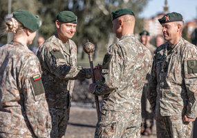 Pėstininkų brigados „Žemaitija“ vadu paskirtas pulkininkas Viktoras Bagdonas - 2
