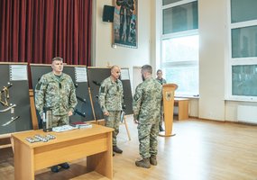 Tarptautinį instruktoriaus kursą baigė Ukrainos kariai - 3