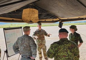Army personnel trained at an international HIMARS crew exercise in Estonia - 1