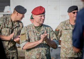 Lietuvos kariuomenės Specialiųjų operacijų pajėgų Vytauto Didžiojo jėgerių batalione paminėta... - 1