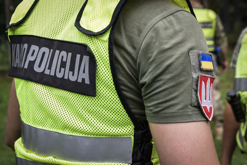 Kariai iš Ukrainos baigė Bazinį karo policininko kursą