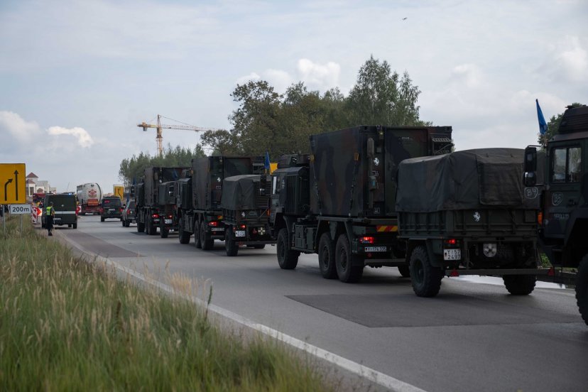 Germany’s enhanced Vigilance Activity personnel deployed to an exercise to Lithuania