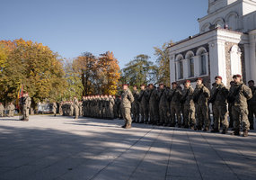 Panevėžyje vyko karių savanorių priesaika - 8