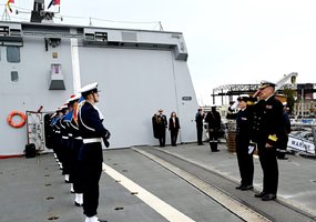 Klaipėdoje prisišvartavo oro gynybos ir priešlaivinėmis priemonėmis ginkluota Prancūzijos fregata... - 3
